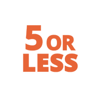 5 Ingredients or Less