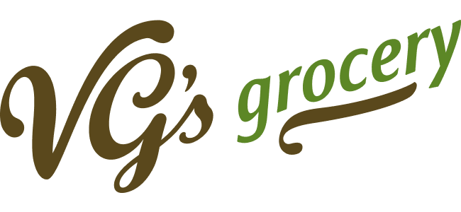 A theme logo of VG's Grocery